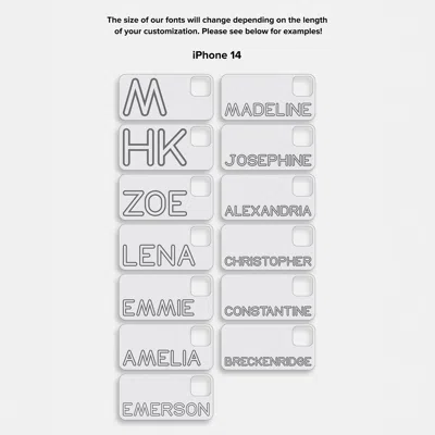 Baublebar Fine Line Printed Custom Iphone Case In Multi