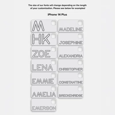 Baublebar Fine Line Printed Custom Iphone Case In Multi
