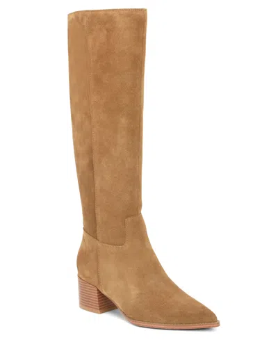 Nine West Bridgit Boot In Brown