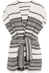 IRO Striped cotton-blend vest