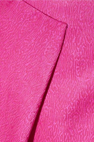 Shop Maiyet Wrap-effect Cotton And Silk-blend Mini Skirt
