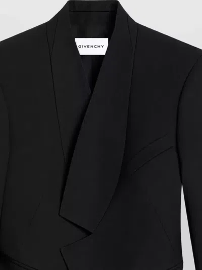 Givenchy Wool Single-breasted Blazer In Black