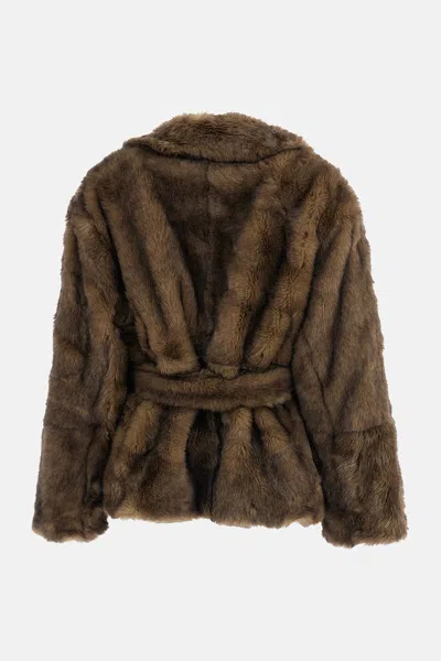 Stand Studio Silena Jacket In Brown