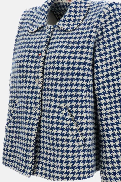 Péro Single-breast Wool Jacket In Multi