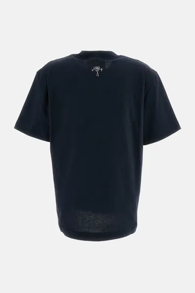 Plan C Graphic-print T-shirt In Blue