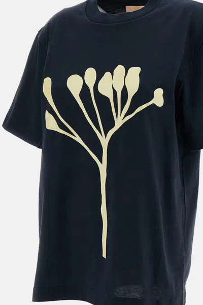 Plan C Graphic-print T-shirt In Blue