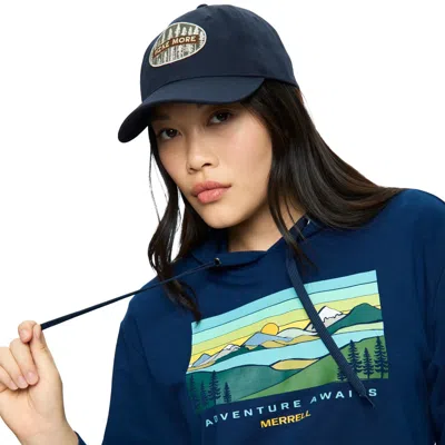 Merrell Hike More Patch Cap In Blue