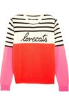 CHINTI & PARKER Lovecats intarsia cashmere sweater