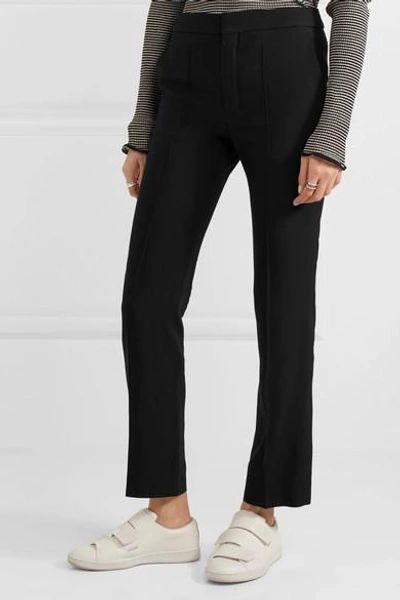 Shop Chloé Iconic Cady Straight-leg Pants