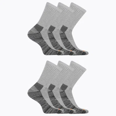 Merrell Work Crew Sock 6 Pack In Multi