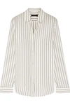 THE ROW Peter striped silk shirt