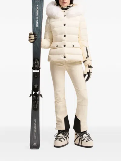 Moncler Ski Jacket In White