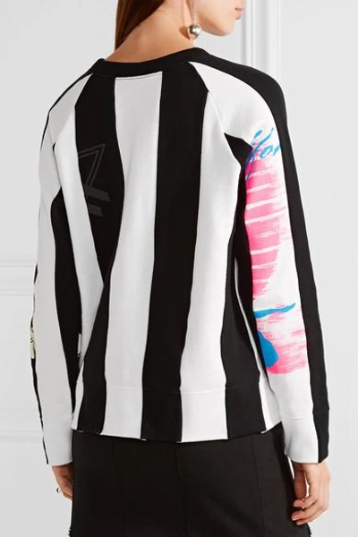 Shop Marc Jacobs Printed Cotton-jersey Sweatshirt
