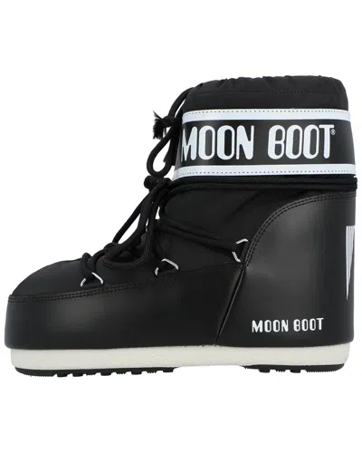 Moon Boot Stivale Icon Low Nero In Nylon In Black