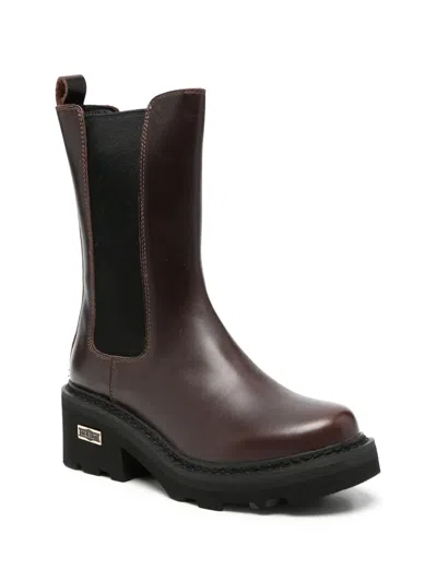 Cult Grace Elasticated-side Panel Boots In Brown