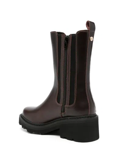 Cult Grace Elasticated-side Panel Boots In Brown