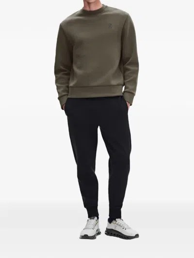 On Focus Tech Crew Sweater In Pattern