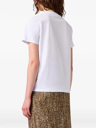 Msgm Graphic-print T-shirt In Pattern