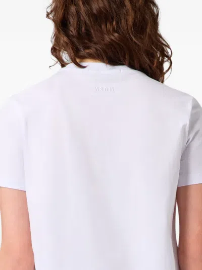 Msgm Graphic-print T-shirt In Pattern