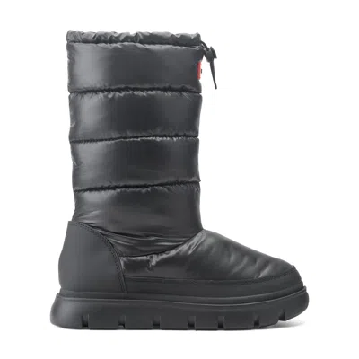 Hunter Magnolia Snow Boot In Black