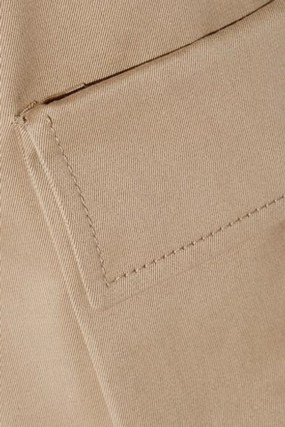 Shop Monse Cotton-canvas Wrap Mini Skirt