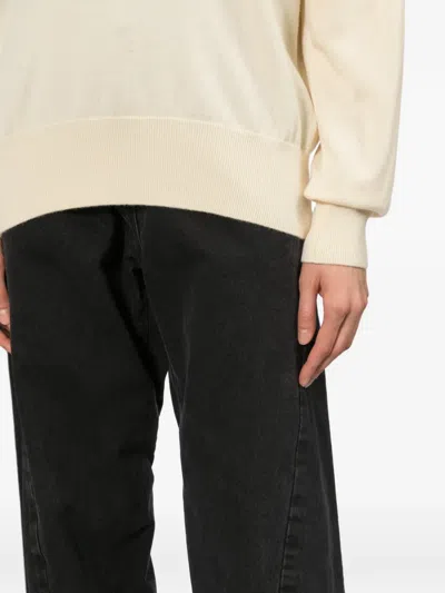 System Structured O-line Raw Jeans In Black