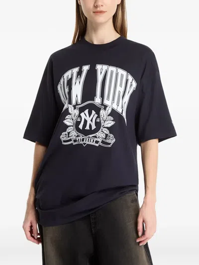 New Era Oversized T-shirt In Blue