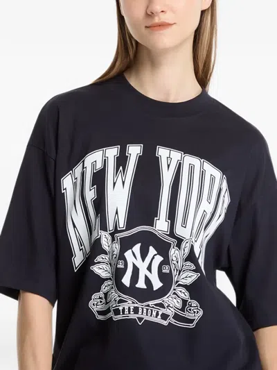New Era Oversized T-shirt In Blue