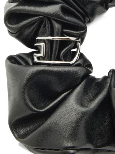 Diesel Bangle Scrunchie Iii In Gray