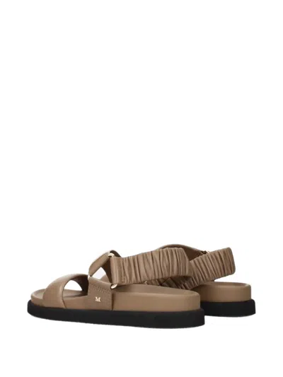 Max Mara Crossover-strap Sandals In Multi
