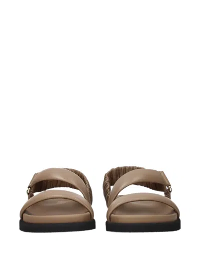 Max Mara Crossover-strap Sandals In Multi