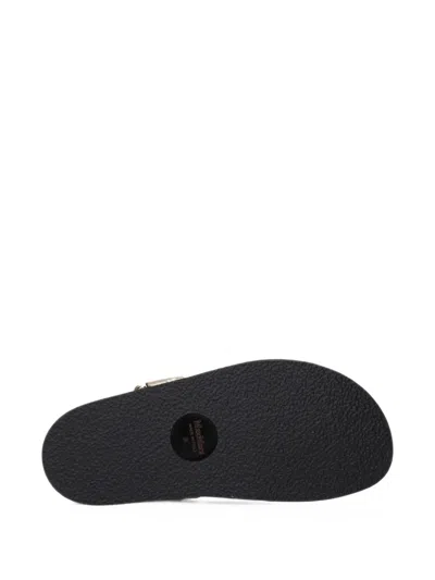 Max Mara Crossover-strap Sandals In Multi