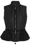 MONCLER Valensole broderie anglaise-trimmed quilted cotton down gilet