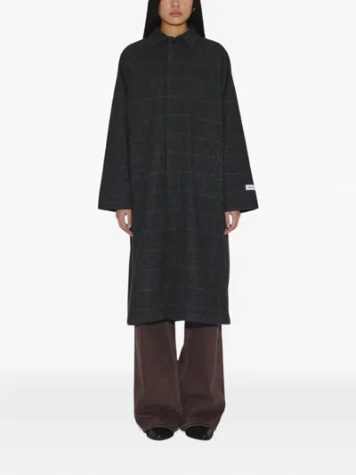 Dr Denim Jayden Single-breasted Coat In Black