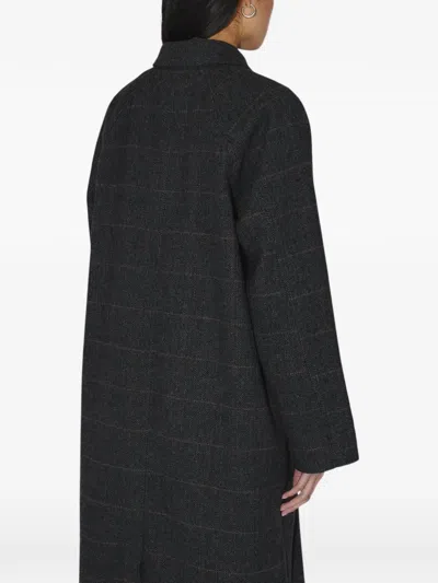 Dr Denim Jayden Single-breasted Coat In Black