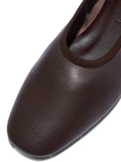 Aeyde Dex Leather Ballet Flats In Multi
