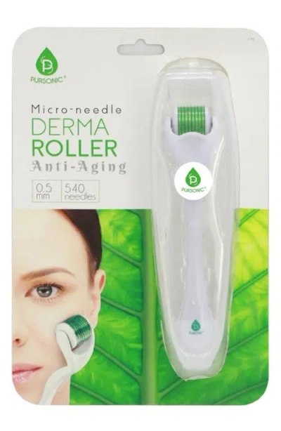 Pursonic Micro Needle Derma Roller 0.5 Mm In White