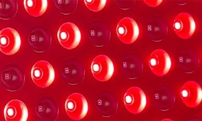 Pursonic Led Red Light Therapy Panel In Red