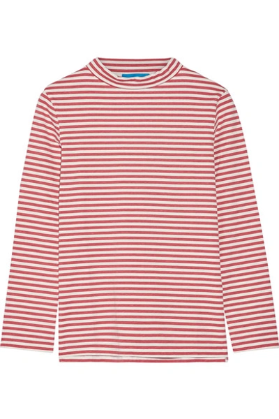 M.i.h Jeans Emelie Striped Cotton-jersey Top