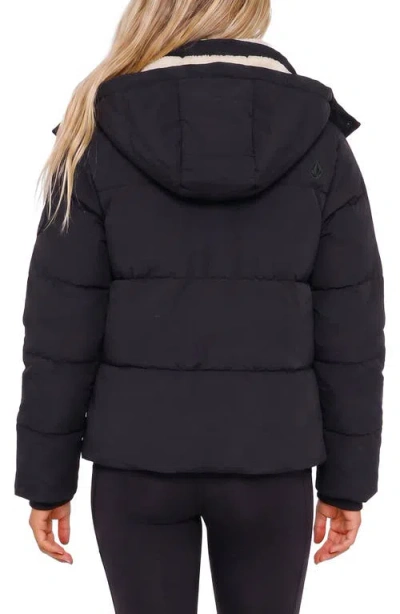 Volcom Adrian Water Resistant Puffer Jacket In Multi