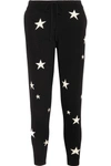 CHINTI & PARKER Star-intarsia cashmere track pants