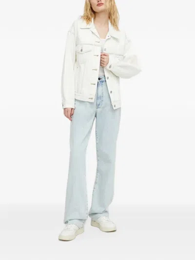 Levi's 90s Buttoned Denim Jacket In White