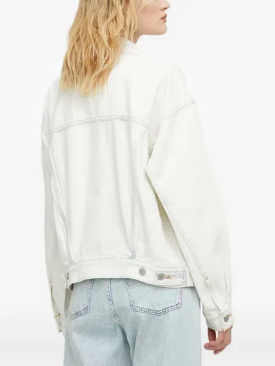 Levi's 90s Buttoned Denim Jacket In White