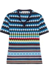 MARY KATRANTZOU Clio jacquard-knit top