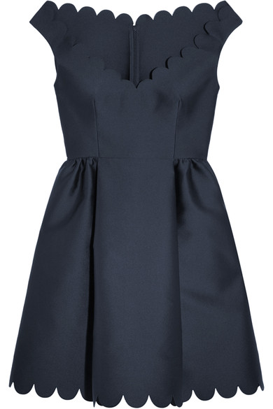 red valentino navy dress