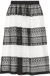 ALICE AND OLIVIA Birdie crocheted lace skirt
