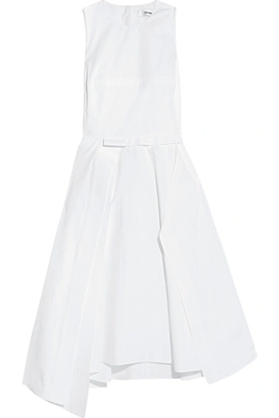 Chalayan Asymmetric Cotton-poplin Dress