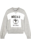 MOSCHINO Printed jersey sweatshirt