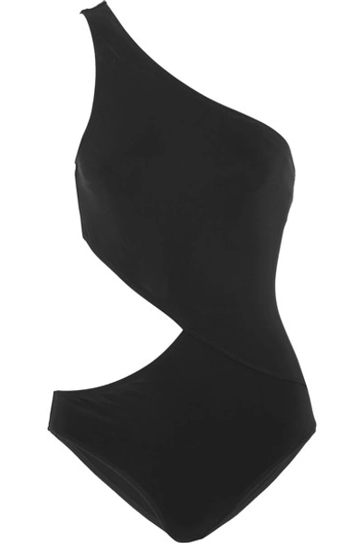 Shop Araks Elmar One-shoulder Cutout Swimsuit