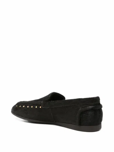 Ash Jasper Stud-embellished Loafers In Multi